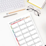Weekly Self-Care Planner: 50 Page Tear-Off Notepad