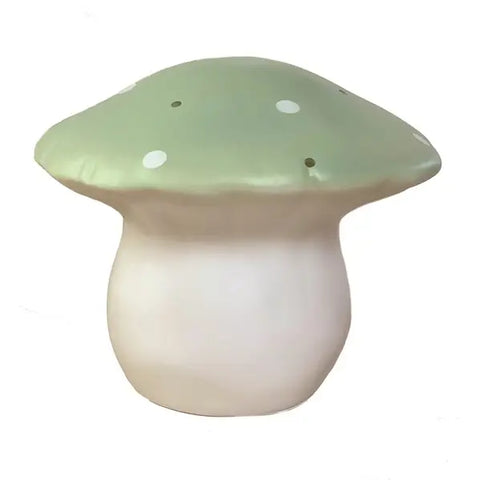 Medium Pistachio Mushroom Lamp w/ Plug