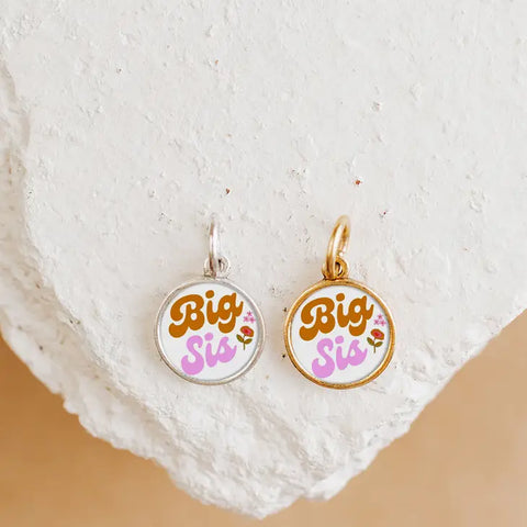 Big Sis Pendant Necklace Charm