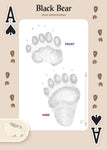 Animal Tracks of the Midwest Playing Cards