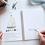 Seaside Watercolor Workbook by Emily Lex