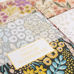 Black Floral Paint By Numbers Kit