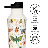 Rifle Paper Co. Curio Cream 20oz Sport Canteen