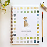 Animals Watercolor Workbook by Emily Lex