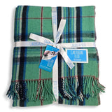 Caribbean Blue Deluxe Wool Blanket
