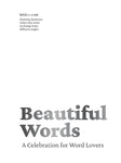 Beautiful Words: A Celebration for Word Lovers