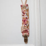 Lily Light - Handmade Embroidered Pacifier Strap/Clip