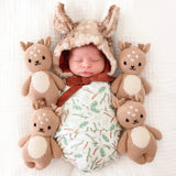 Baby Fawn Knit Doll