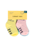 Library Card Baby/Toddler Socks (4 pack)