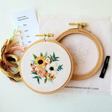 Cozy Harvest Beginner Embroidery Kit