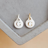 Ceramic Initial Charm