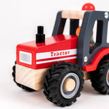 Wooden Tractor
