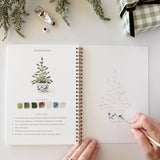 Classic Christmas Watercolor Workbook by Emily Lex