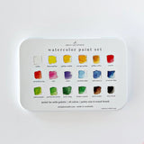 Watercolor Paint Set 18 Colors with Brush by Emily Lex