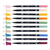 Dual Brush Pen Art Markers: Cottage - 10-Pack