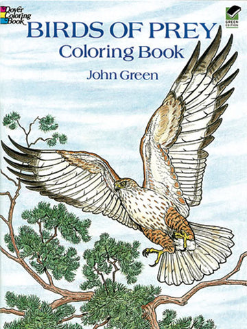 Birds of Prey Dover Coloring Book