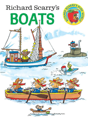 Richard Scarry's Boats (board book)