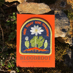 Bloodroot Iron-On Patch