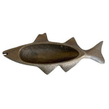 Bass Fish Brass Finished Paperweight