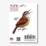 Carolina Wren Nature Sticker