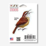 Carolina Wren Nature Sticker