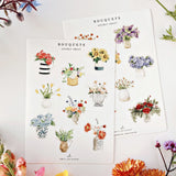 Bouquets Sticker Sheets (Emily Lex)