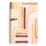 Sunset Stripe Church Notes Notebook