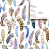 Featherly Tissue Paper - Printed