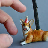 Corgi Dog Cake Topper