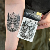 Mountain Waters Temporary Tattoo