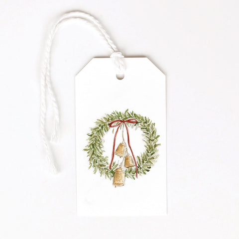 Bell Wreath Gift Tags