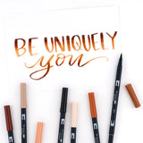 Dual Brush Pen Art Markers: Portrait - 10-Pack