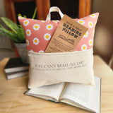You Can't Read All Day, Reading Pillow, Mod Daisy