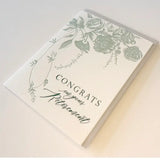 "Congrats On Your Retirement" Letterpress Greeting Card