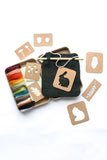 8"x 8" Woodland Banner Felting Kit by Sheep Creek Studio
