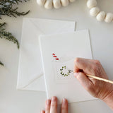 Warm + Cozy Paintable Notecard by Emily Lex