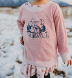 Leave Her Wild Kids Long Sleeve Crew