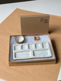 7-Pan Ceramic Artist Paint Palette