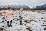 Leave Her Wild Kids Long Sleeve Crew