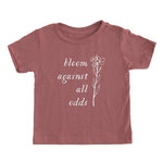 Bloom Against All Odds Flower Kids Shirt - Mauve