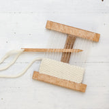 Flax & Twine Cherry Hand Loom Kit with Weaving Resources Guide
