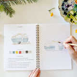 Camping Watercolor Workbook by Emily Lex