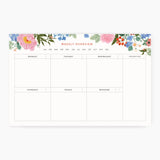 Garden | Weekly Overview Notepad
