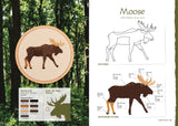 The Field Guide to Embroidery: 52 North American Animal and Plant Designs for Nature Lovers (Beginner-Friendly, Step-By-Step Wildlife Patterns with Birds, by Jessica Kemper