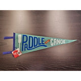 Paddle Your Canoe (Large Pennant, Vintage-Styled)