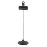 Bookkeepers Clip On Stand, Metal - Lrg - Black