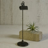 Bookkeepers Clip On Stand, Metal - Lrg - Black