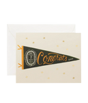 Congrats Pennant Card