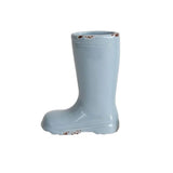 Distressed Stoneware Boot Vase, 4 Colors