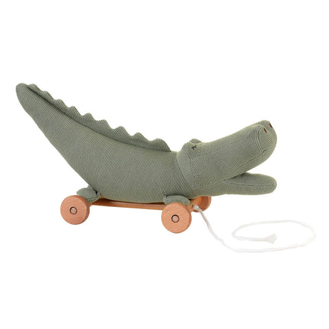 Pull-Along Crock Crocodile Toy